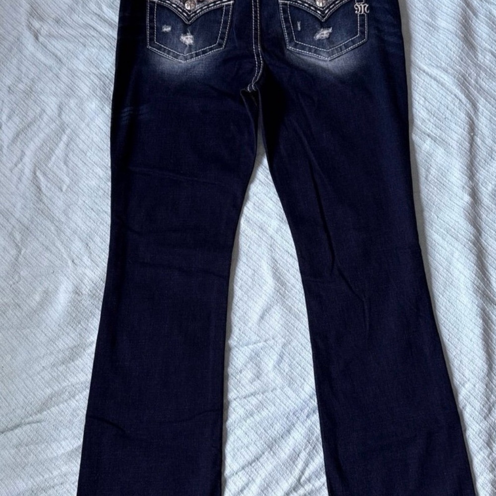 NWT Miss Me size 32 x 34 jeans! Embellished boot cut denim!
